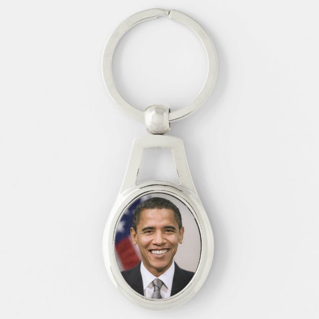 American President Elect Barack Obama  Keychain (Front)