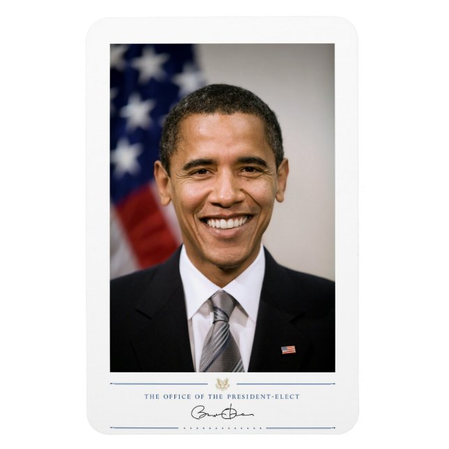 American President Elect Barack Obama  Magnet (Vertical)