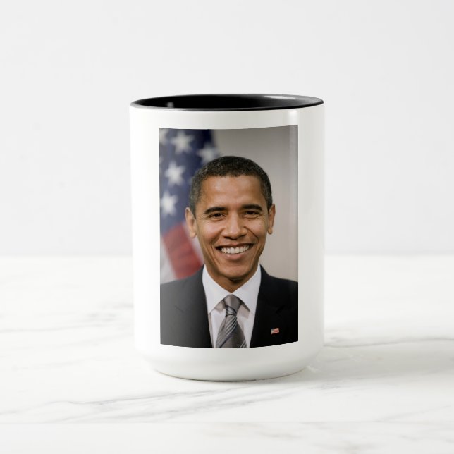 American President Elect Barack Obama  Mug (Center)