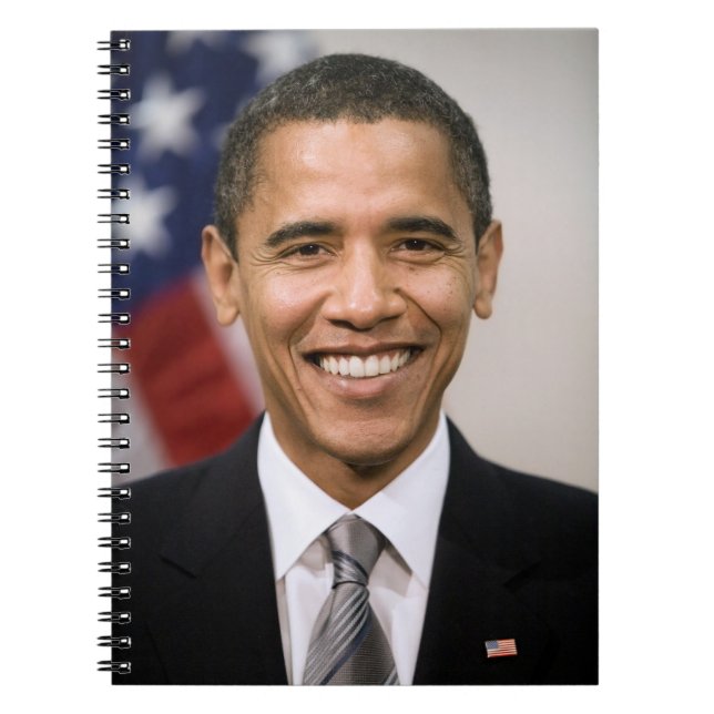 American President Elect Barack Obama  Notebook (Front)