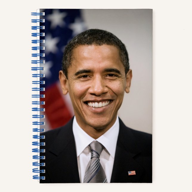 American President Elect Barack Obama  Notebook (Front)
