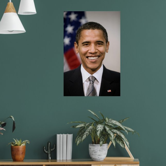 American President Elect Barack Obama  Poster (Living Room 1)