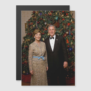 American President George Bush Christmas Card