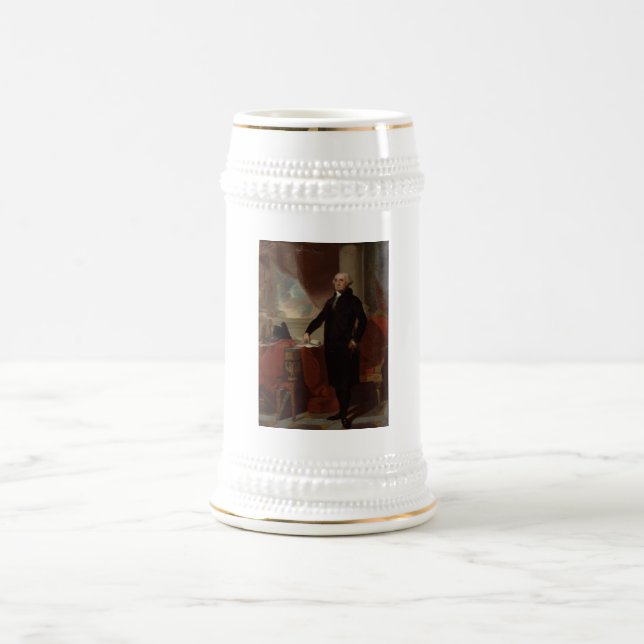 American President George Washington Lansdowne  Beer Stein (Center)