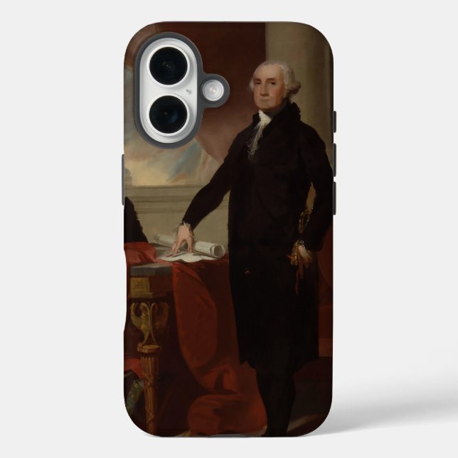 American President George Washington Lansdowne  Case-Mate iPhone Case (Back)