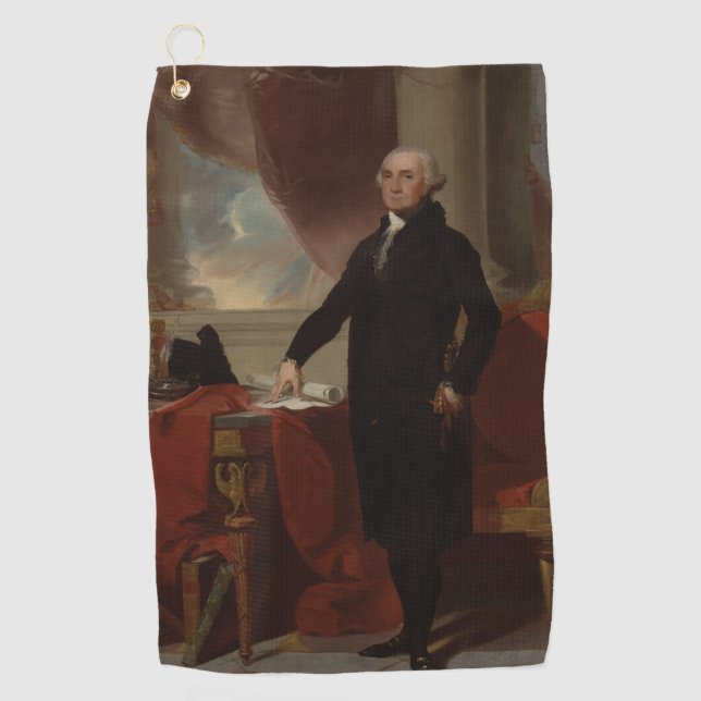 American President George Washington Lansdowne  Golf Towel (Front)