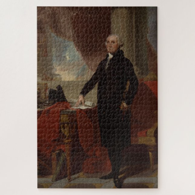 American President George Washington Lansdowne  Jigsaw Puzzle (Vertical)