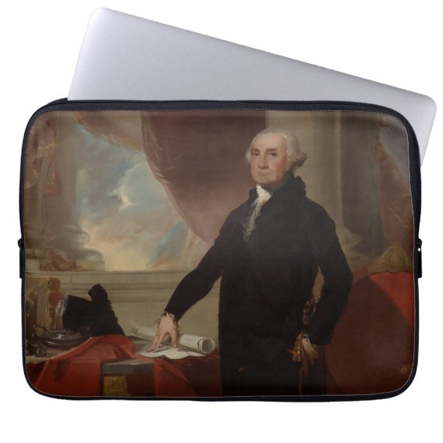 American President George Washington Lansdowne  Laptop Sleeve (Front)