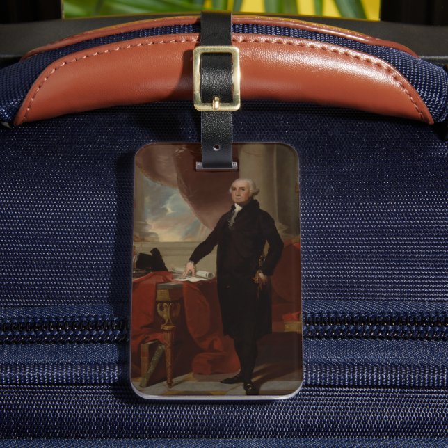 American President George Washington Lansdowne  Luggage Tag (Front Insitu 2)