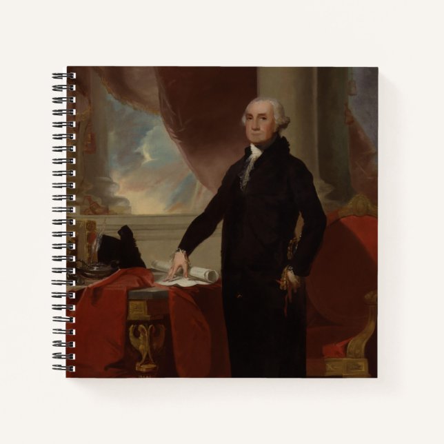 American President George Washington Lansdowne  Notebook (Front)