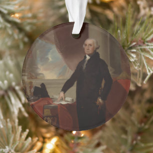 American President George Washington Lansdowne Ornament