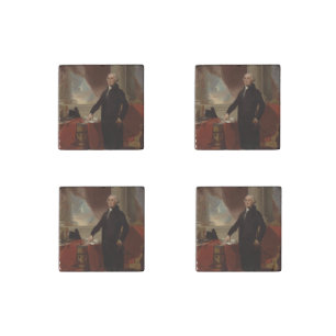 American President George Washington Lansdowne Stone Magnet