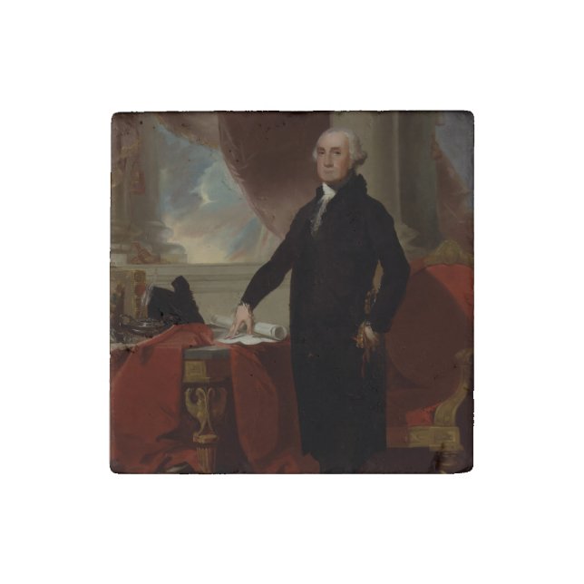 American President George Washington Lansdowne  Stone Magnet (First Magnet)