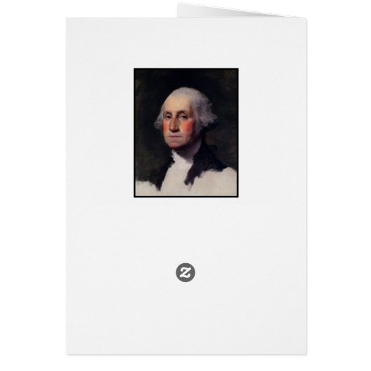 American President George Washington Painting (Back)