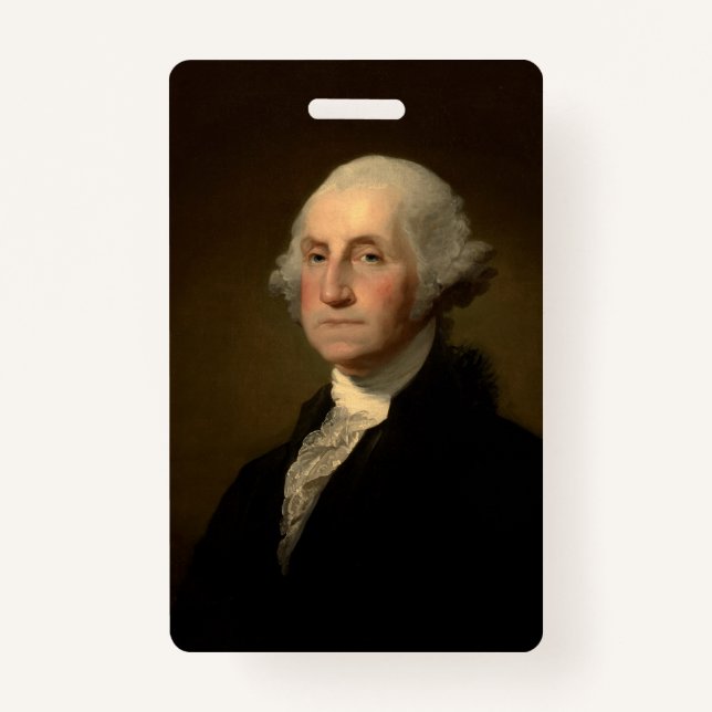 American President George Washington, Stuart Badge (Front)