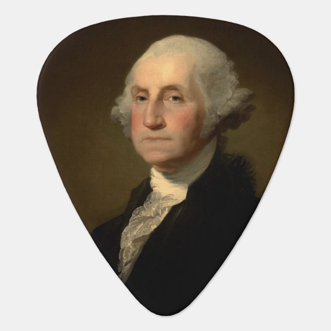 American President George Washington, Stuart Guitar Pick (Front)