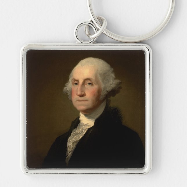 American President George Washington, Stuart Keychain (Front)