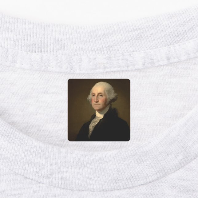 American President George Washington, Stuart Kids' Labels (Affixed)