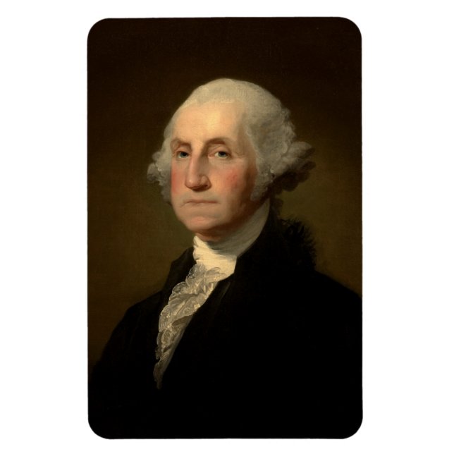 American President George Washington, Stuart Magnet (Vertical)