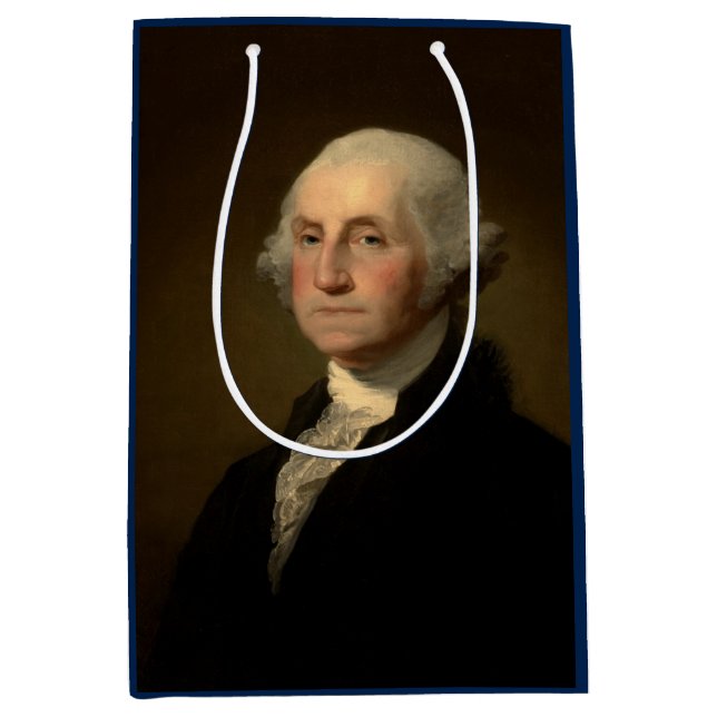 American President George Washington, Stuart Medium Gift Bag (Front)