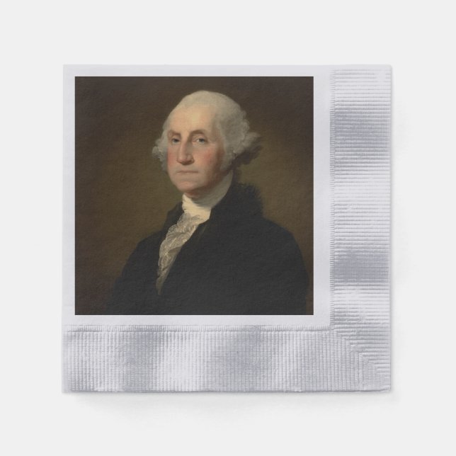 American President George Washington, Stuart Napkins (Front)