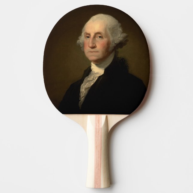 American President George Washington, Stuart Ping Pong Paddle (Front)