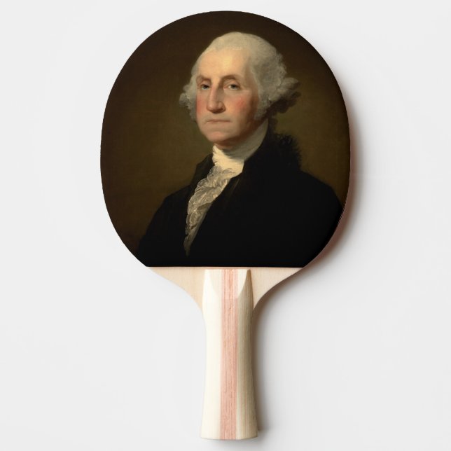 American President George Washington, Stuart Ping Pong Paddle (Front)