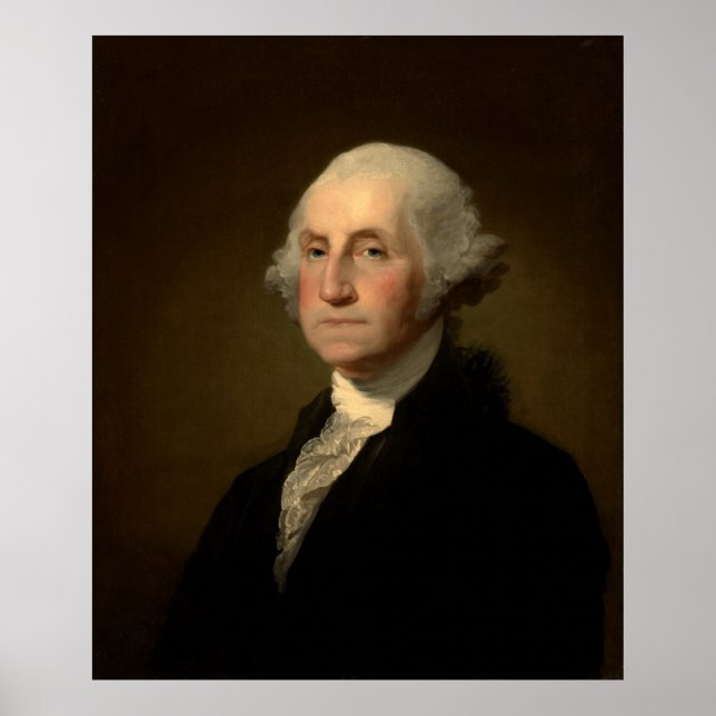 American President George Washington, Stuart Poster (Front)