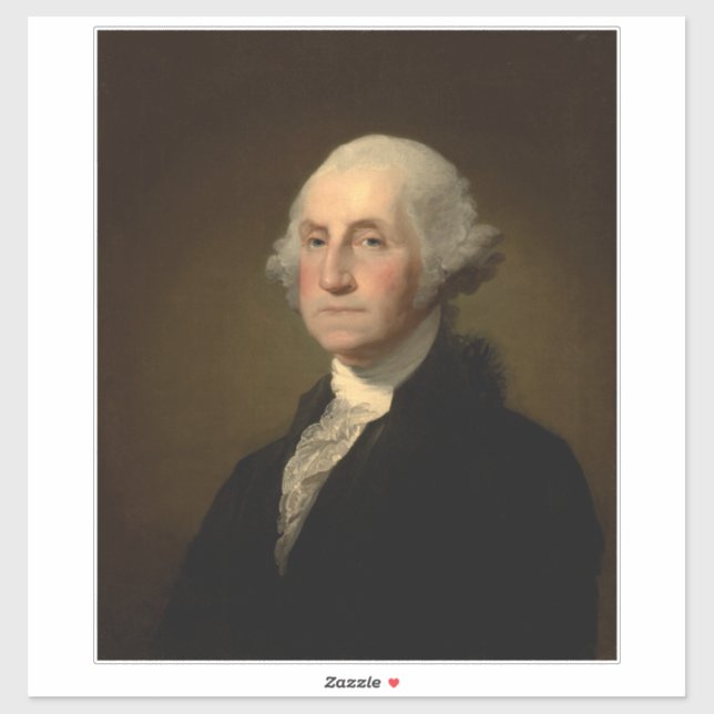 American President George Washington, Stuart Sticker (Sheet)
