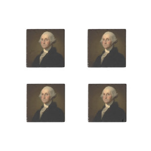 American President George Washington, Stuart Stone Magnet