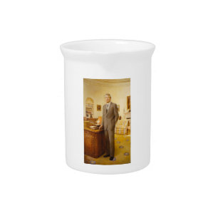 American President James Earl Carter Oval Office Beverage Pitcher