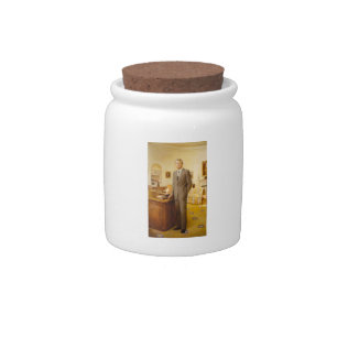 American President James Earl Carter Oval Office Candy Jar