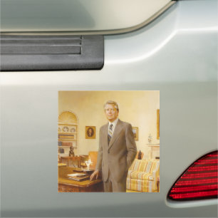American President James Earl Carter Oval Office Car Magnet