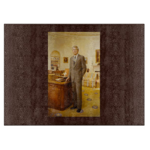American President James Earl Carter Oval Office Cutting Board