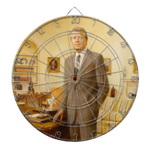 American President James Earl Carter Oval Office Dart Board