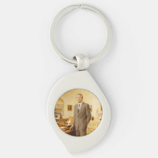 American President James Earl Carter Oval Office Keychain
