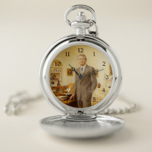 American President James Earl Carter Oval Office Pocket Watch