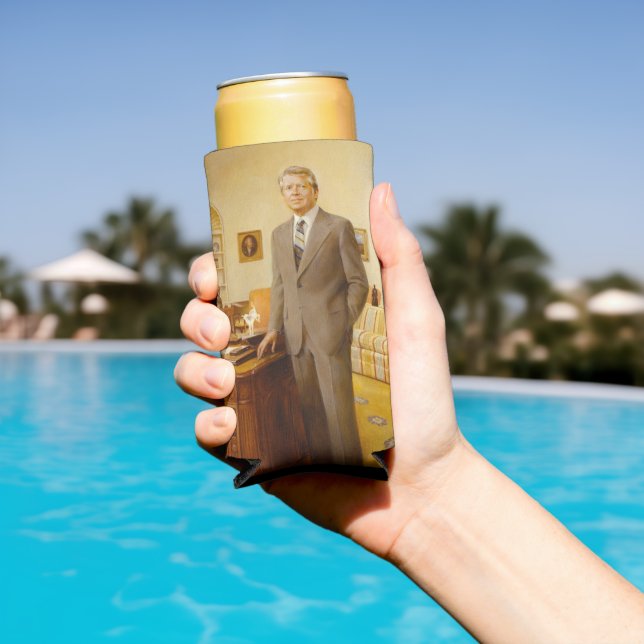American President James Earl Carter Oval Office Seltzer Can Cooler (In Situ Pool)