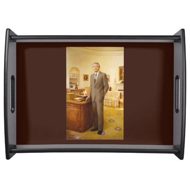 American President James Earl Carter Oval Office Serving Tray (Front)