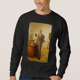 American President James Earl Carter Oval Office Sweatshirt