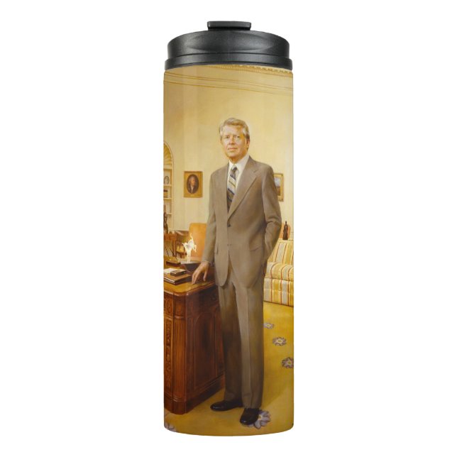 American President James Earl Carter Oval Office Thermal Tumbler (Front)