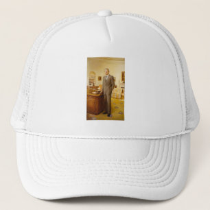 American President James Earl Carter Oval Office Trucker Hat