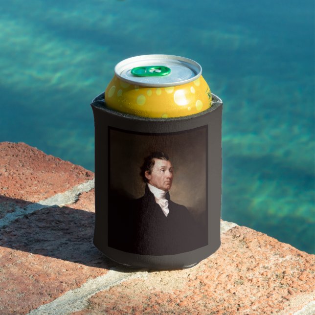 American President James Monroe Portrait Can Cooler (In Situ Pool)