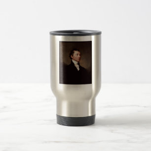 American President James Monroe Portrait Travel Mug