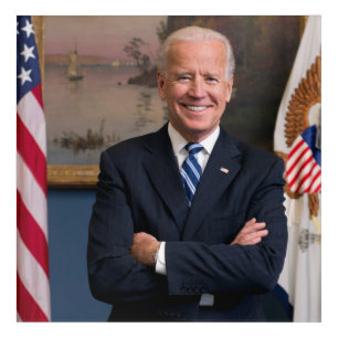 American President Joe Biden as Senator Acrylic Print