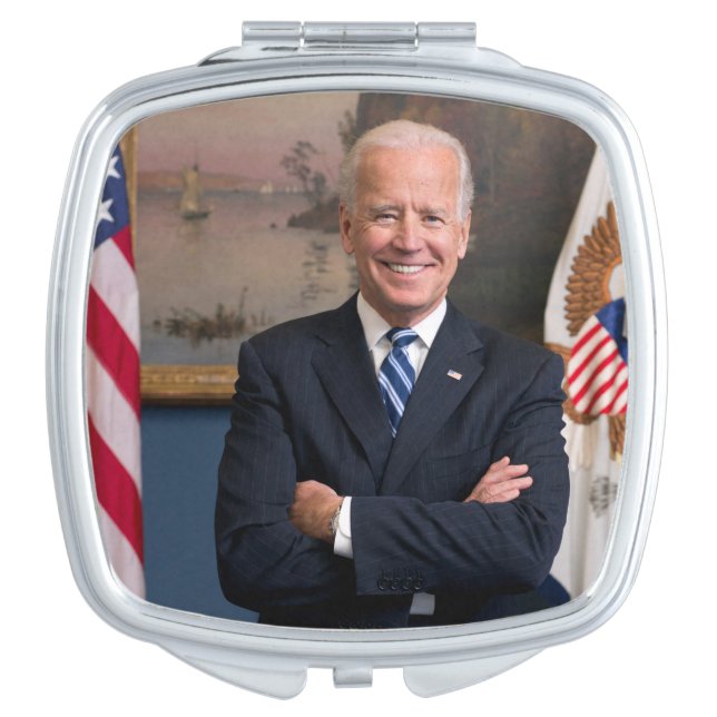 American President Joe Biden as Senator Compact Mirror (Front)