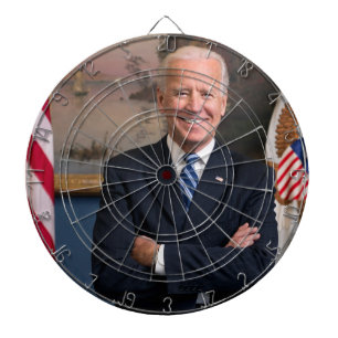 American President Joe Biden as Senator Dart Board