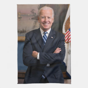 American President Joe Biden as Senator Kitchen Towel