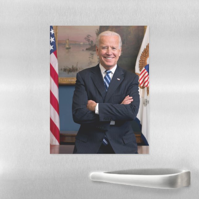 American President Joe Biden as Senator Magnetic Dry Erase Sheet (In Situ)