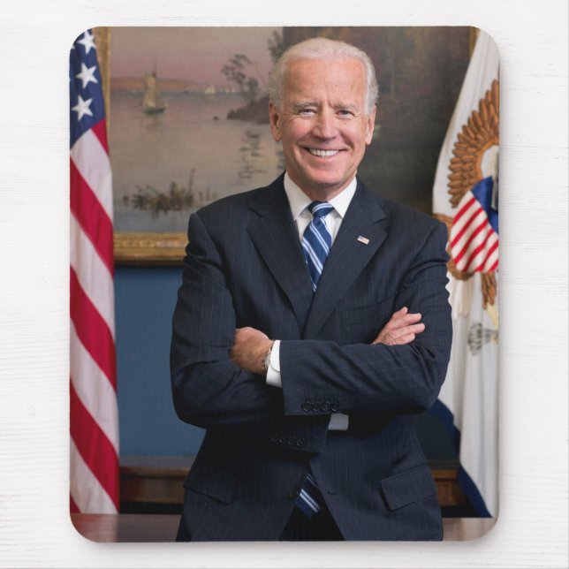 American President Joe Biden as Senator Mouse Pad (Front)